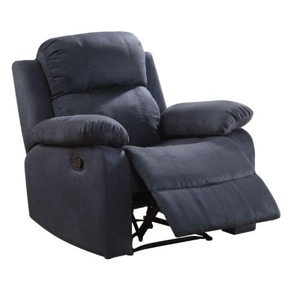 Parklon Motion Recliner - Blue Microfiber 