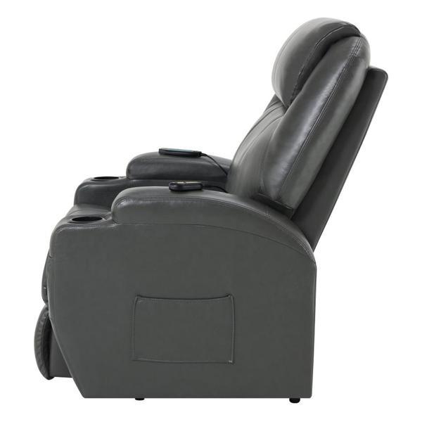 Sanger Upholstered Power Lift Massage Recliner