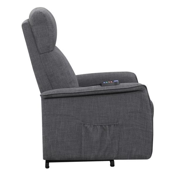 Herrera Upholstered Power Lift Massage Chair - Thumbnail 5