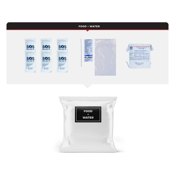 Necessity Survival Kit - 4 Person - Bucket and Lid 