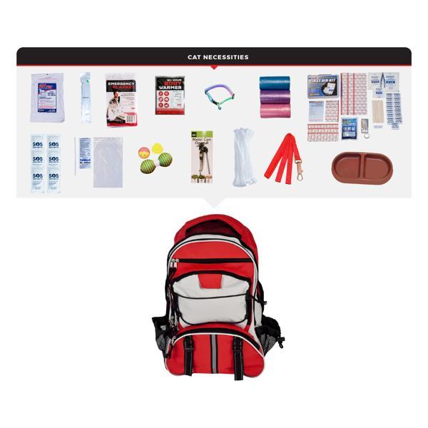 Cat Survival Kit - Backpack - Deluxe 