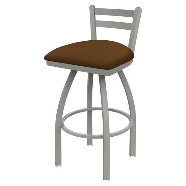 Jackie Low Back Swivel Bar Stool - 30" Seat Height - Metal Frame 