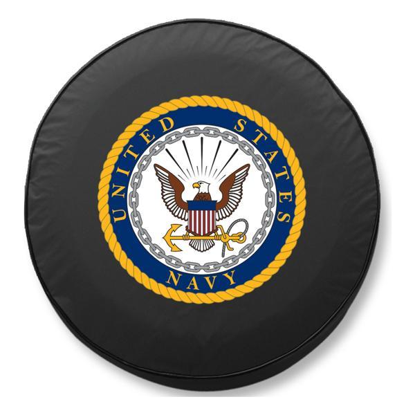 United States Navy Tire Cover - Commercial Grade Marine Vinyl 
