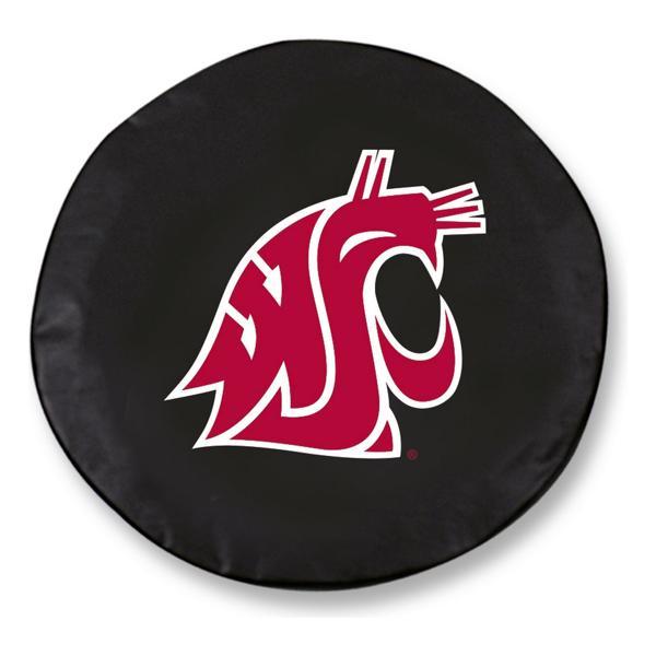 Washington State University Tire Cover - Commercial Grade Marine Vinyl 