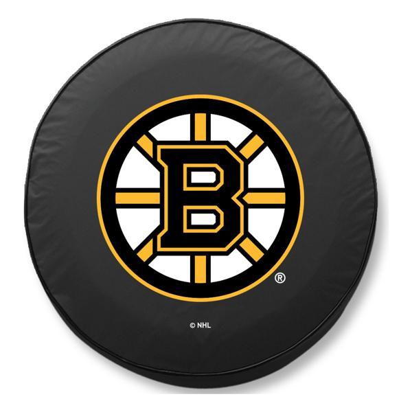 Boston Bruins Tire Cover - Commercial Grade Marine Vinyl 