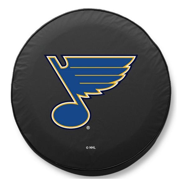 St Louis Blues Tire Cover - Commercial Grade Marine Vinyl 