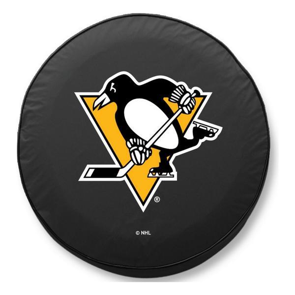 Pittsburgh Penguins Tire Cover - Commercial Grade Marine Vinyl 