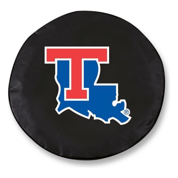 Louisiana Tech University Tire Cover - Commercial Grade Marine Vinyl 