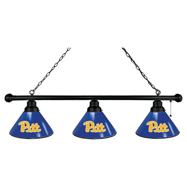 University of Pittsburgh 3-Shade Billiard Light - Polypropylene Shades 
