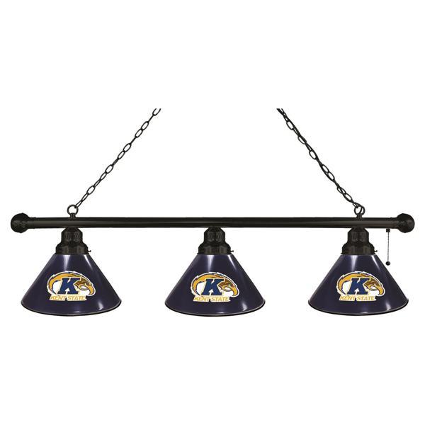 Kent State University 3-Shade Billiard Light - Polypropylene Shades 