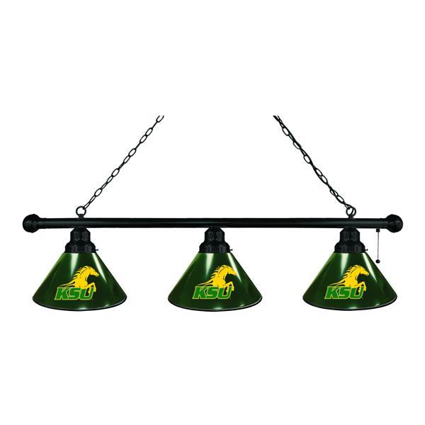 Kentucky State University 3-Shade Billiard Light - Polypropylene Shades 