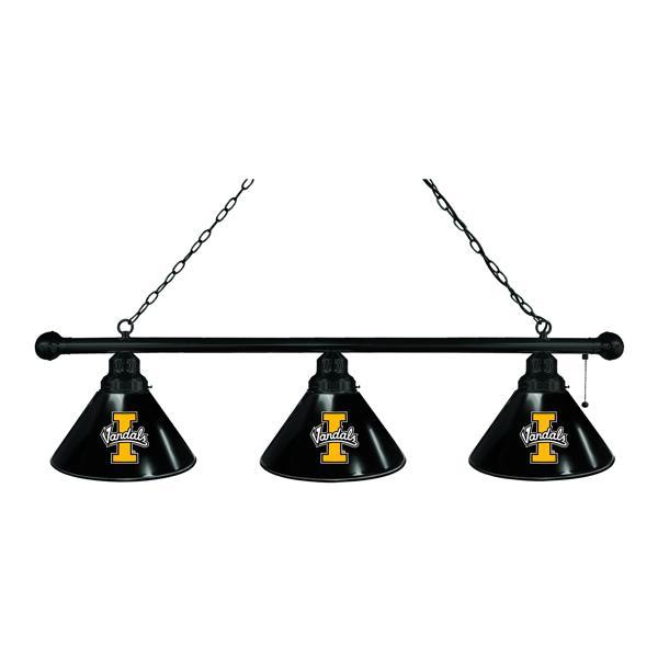 University of Idaho 3-Shade Billiard Light - Polypropylene Shades 
