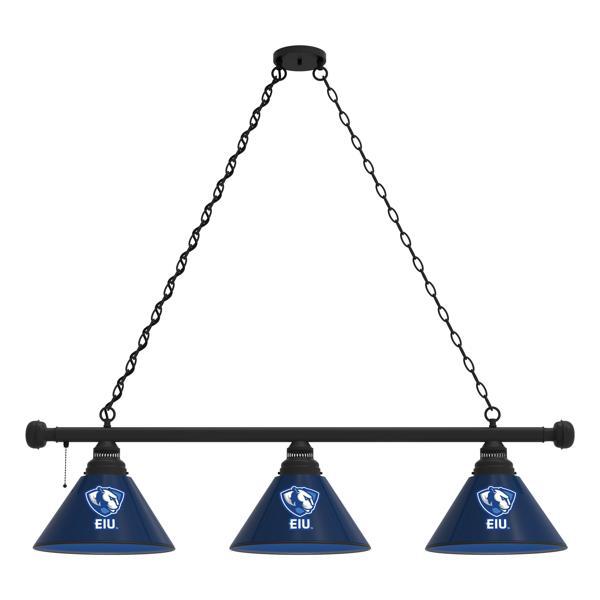 Eastern Illinois University 3-Shade Billiard Light - Polypropylene Shades 