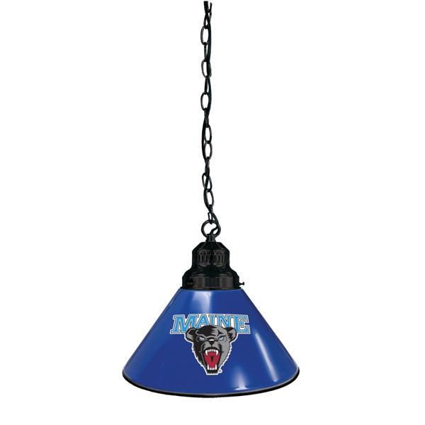 University of Maine 11" Single Shade Pendant Light - 4 Hang Chain - UL Approved 