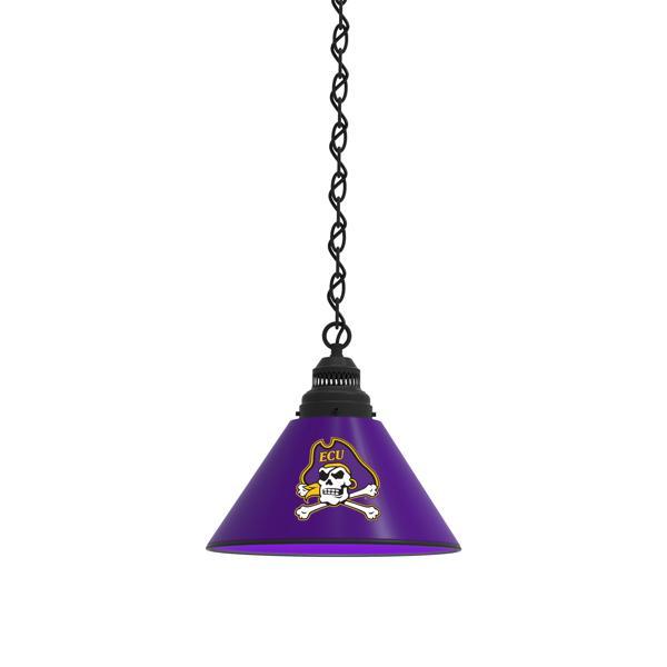 East Carolina University 11" Single Shade Pendant Light - 4 Hang Chain - UL Approved 