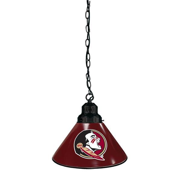 Florida State Head 11" Single Shade Pendant Light - 4 Hang Chain - UL Approved - Logo 3 