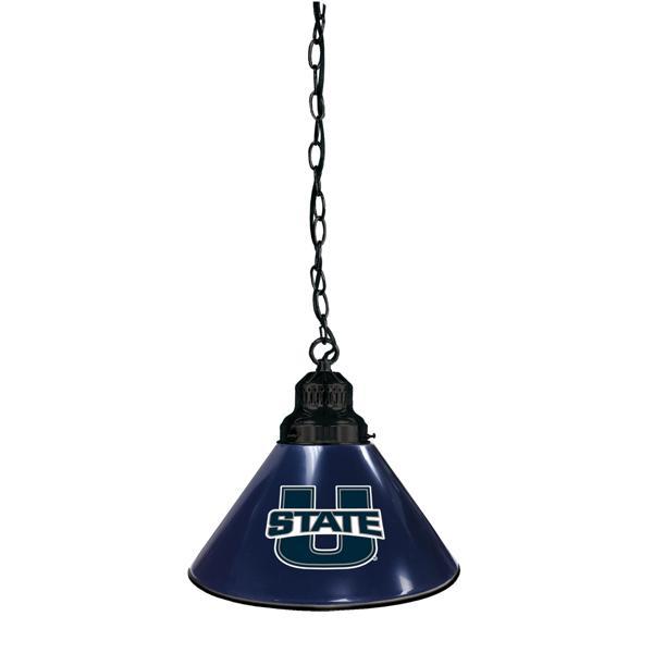 Utah State University 11" Single Shade Pendant Light - 4 Hang Chain - UL Approved 