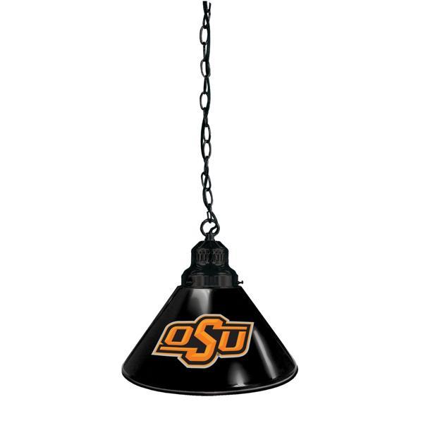 Oklahoma State University 11" Single Shade Pendant Light - 4 Hang Chain - UL Approved 