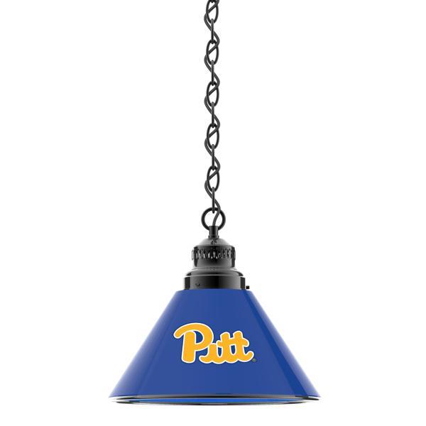 University of Pittsburgh 11" Single Shade Pendant Light - 4 Hang Chain - UL Approved 