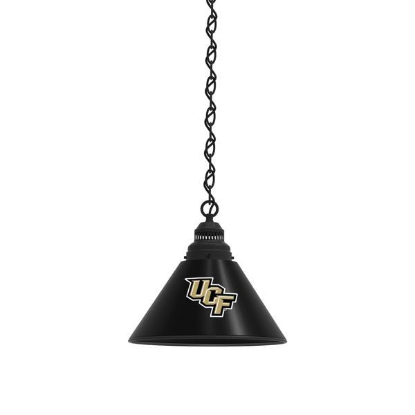 University of Central Florida 11" Single Shade Pendant Light - 4 Hang Chain - UL Approved 