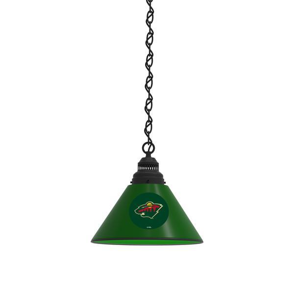 Minnesota Wild 11" Single Shade Pendant Light - 4 Hang Chain - UL Approved 