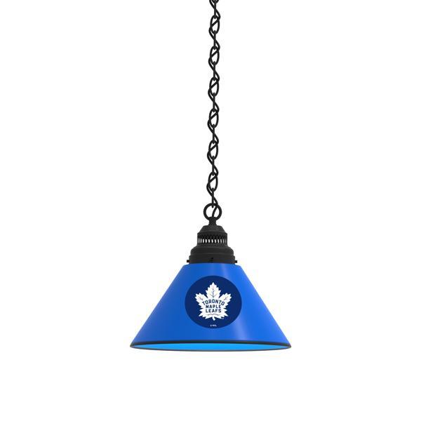Toronto Maple Leafs 11" Single Shade Pendant Light - 4 Hang Chain - UL Approved 