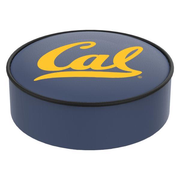 University of California Logo Bar Stool Seat Cover - 14.5" x 4" - Commercial Grade Marine Grade Vinyl - Officially Licensed 