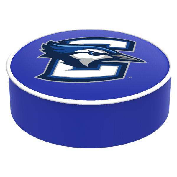 Creighton University Logo Bar Stool Seat Cover - 14.5" x 4" - Commercial Grade Marine Grade Vinyl - Officially Licensed 