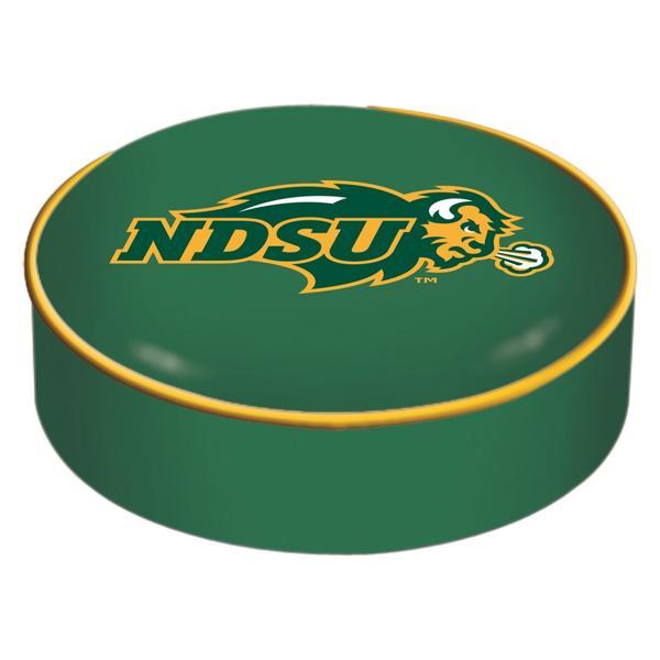 North Dakota State University Logo 2 Bar Stool Seat Cover - 14.5" x 4" - Commercial Grade Marine Grade Vinyl - Officially Licensed 
