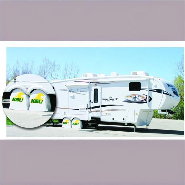 Kentucky State University Tire Shade - White 
