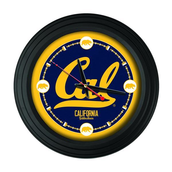 Traditional 15" University of California Traditional Wall Clock - Black - Officially Licensed - Vibrant Full Color Artwork 