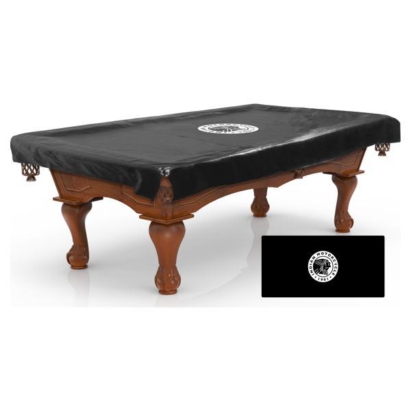 Indian Motorcycle Logo 2 Pool Table Cover - Black - Commercial Grade Marine Vinyl 