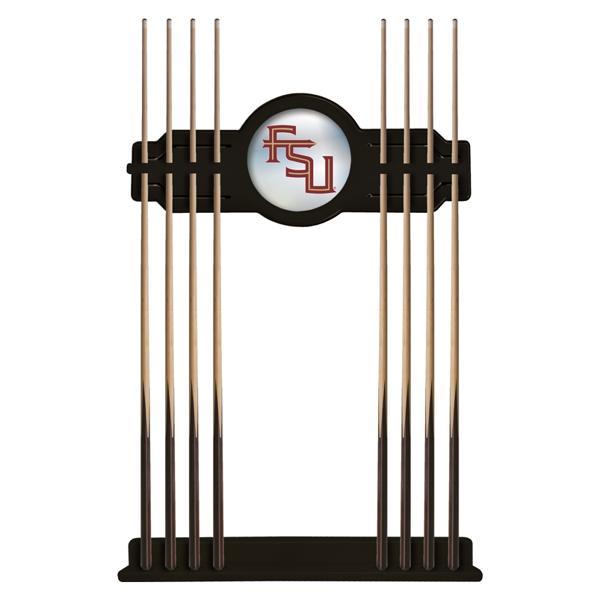 Florida State Script Solid Wood Cue Rack - Logo 2 
