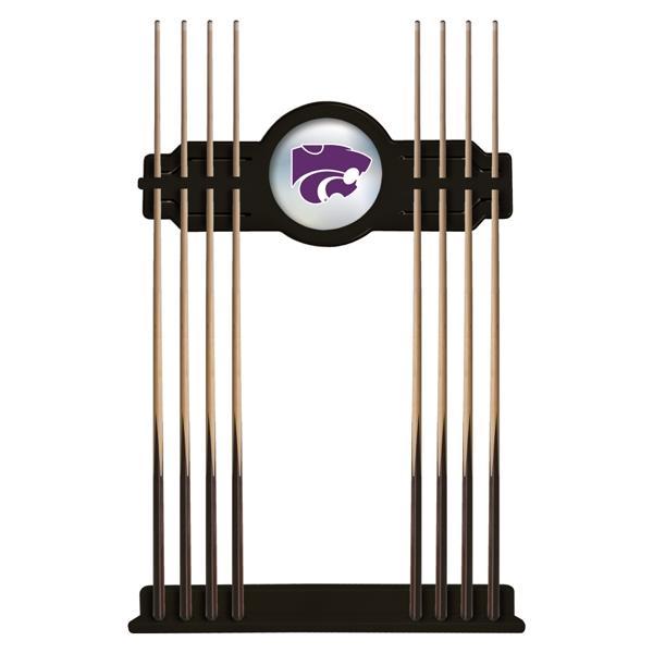 Kansas State University Solid Wood Cue Rack 