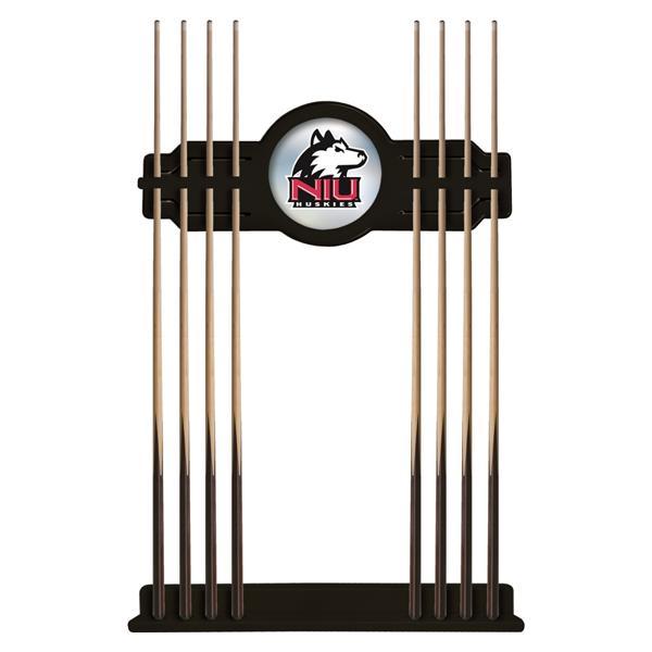 University of Northern Illinois Solid Wood Cue Rack 