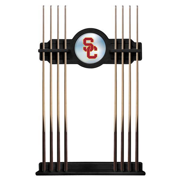 University of Southern California Solid Wood Cue Rack 