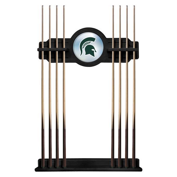 Michigan State University Solid Wood Cue Rack 