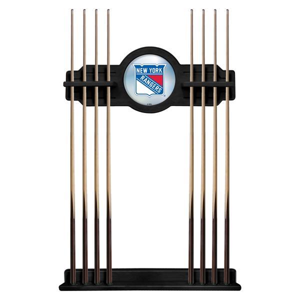 New York Rangers Solid Wood Cue Rack 
