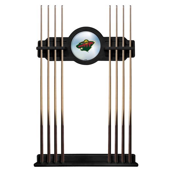 Minnesota Wild Solid Wood Cue Rack 