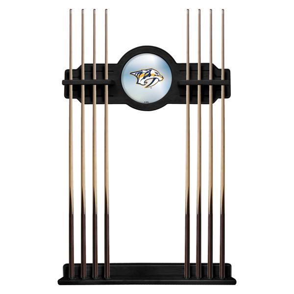 Nashville Predators Solid Wood Cue Rack 