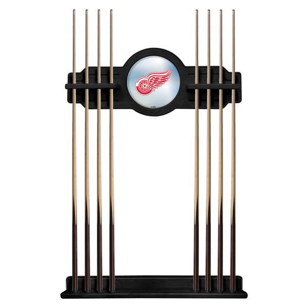 Detroit Red Wings Solid Wood Cue Rack 