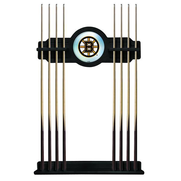 Boston Bruins Solid Wood Cue Rack 