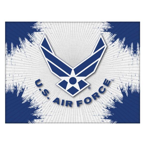 United States Air Force Logo Canvas Wall Art - Durable, Treated Canvas - Solid Wood Stretcher Frame 