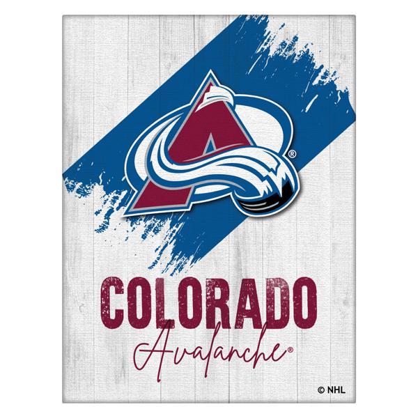 Colorado Avalanche Printed Canvas Wall Art - University of Alabama at Birmingham - Durable Treated Canvas 