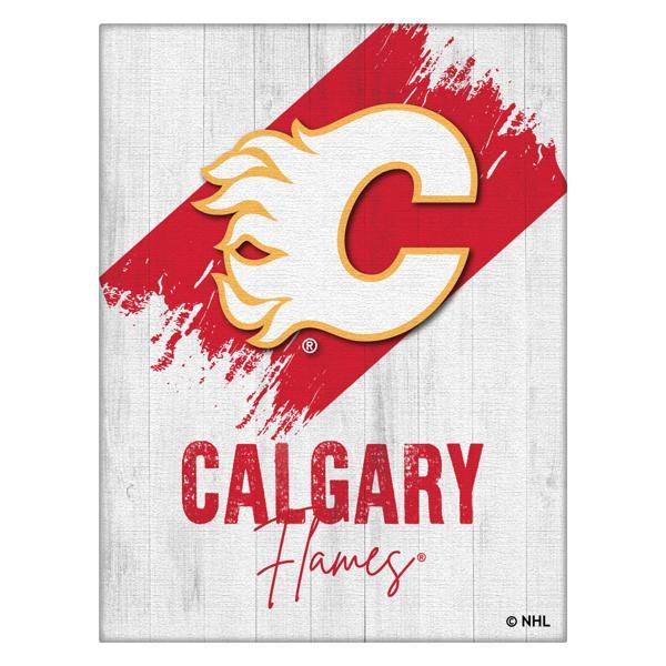 Calgary Flames Printed Canvas Wall Art - University of Alabama at Birmingham - Durable Treated Canvas 