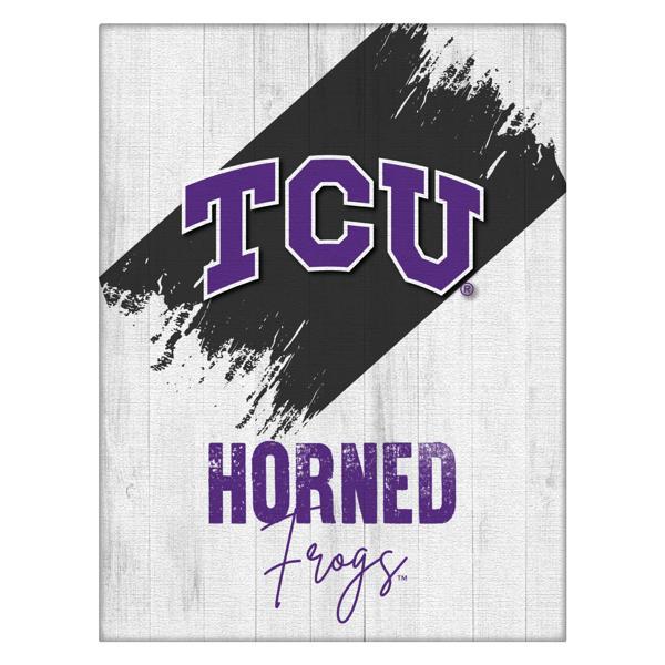 Texas Christian University Printed Canvas Wall Art - University of Alabama at Birmingham - Durable Treated Canvas 