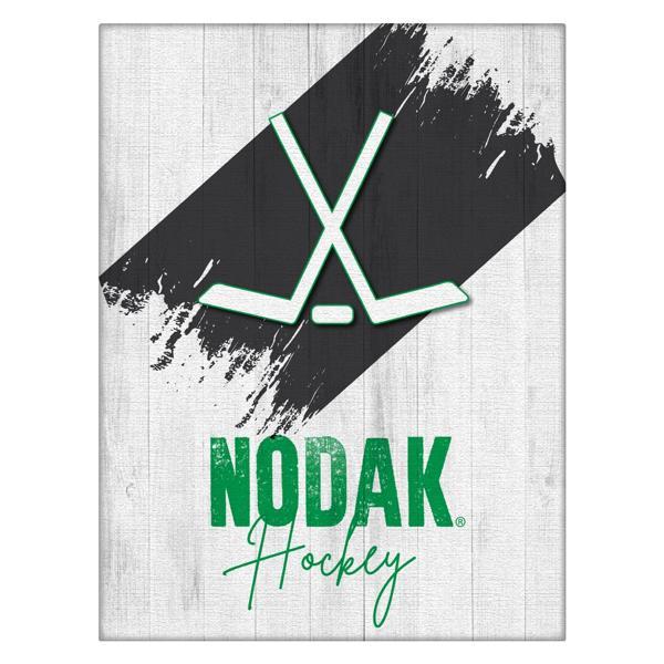 University of North Dakota Hockey Printed Canvas Wall Art - University of Alabama at Birmingham - Durable Treated Canvas 