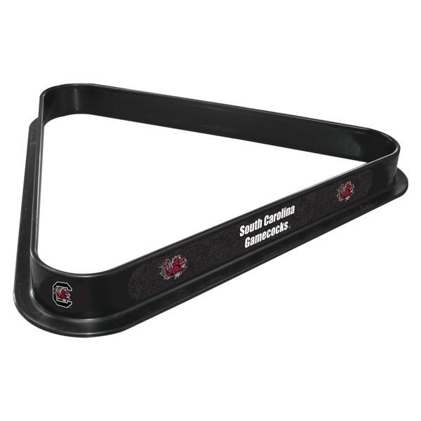 University of South Carolina Billiard Triangle - Black - Durable Polypropylene - Officially Licensed - Made in the USA 