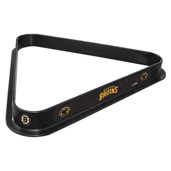 Boston Bruins Billiard Triangle - Black - Durable Polypropylene - Officially Licensed - Made in the USA 