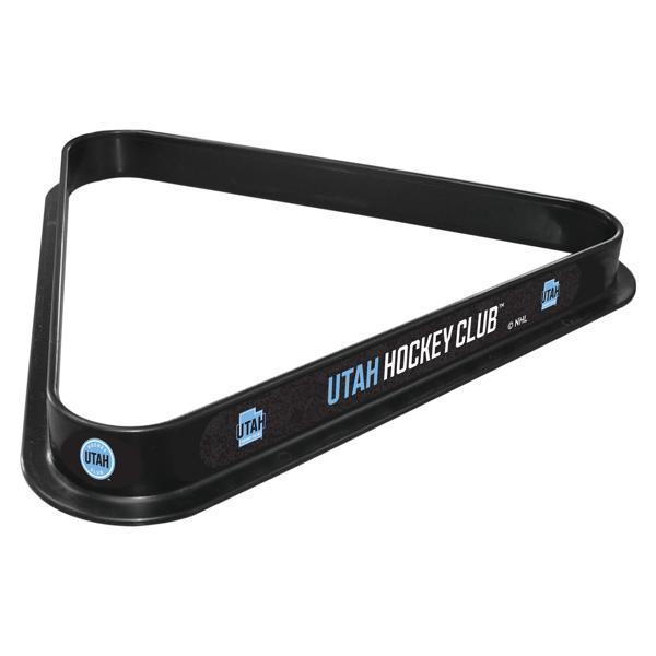 Utah Hockey Club Billiard Triangle - Black - Durable Polypropylene - Officially Licensed - Made in the USA 